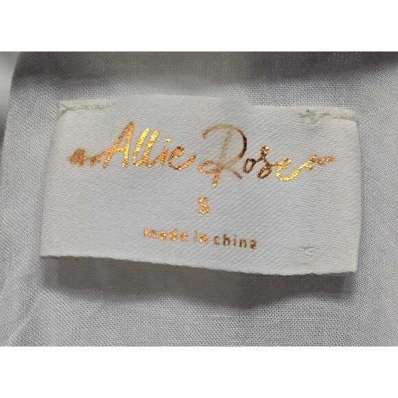 Allie Rose Linen Striped Sleeveless Mini - Picture 4 of 4